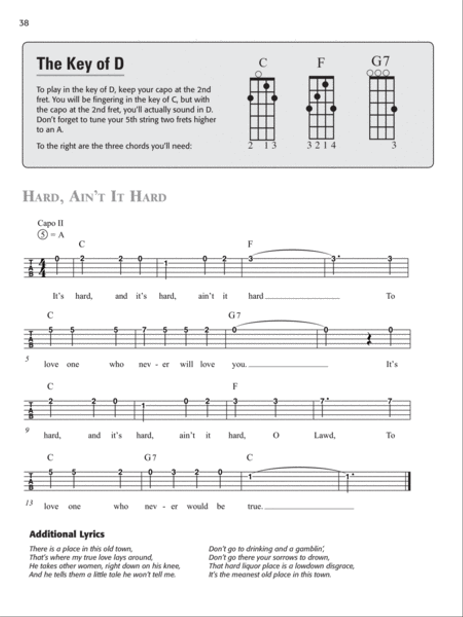 Alfred's Basic 5-String Banjo Method 5-String Banjo scores gallery preview page 4