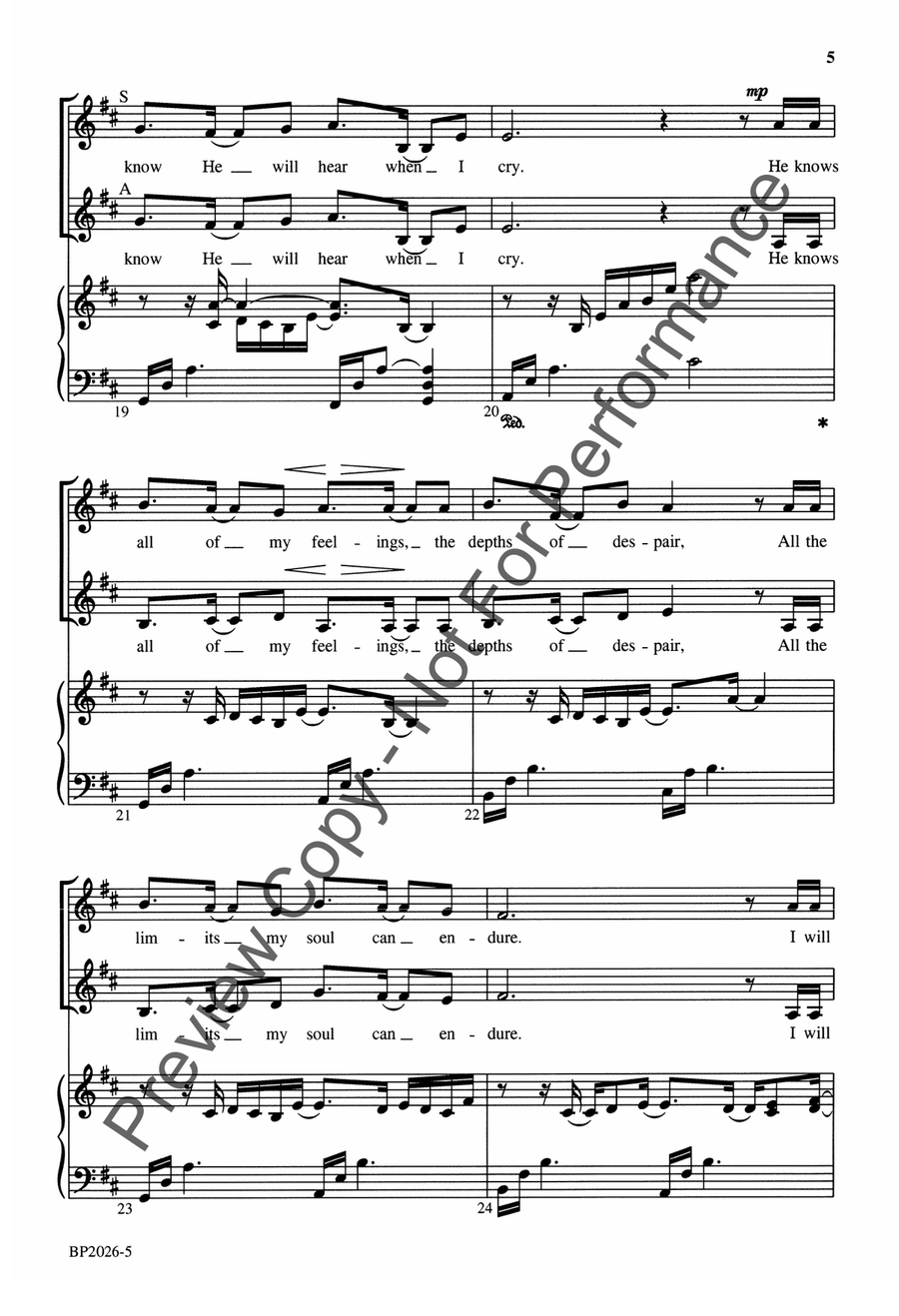Father of Light - SSAA SSAA scores gallery preview page 5