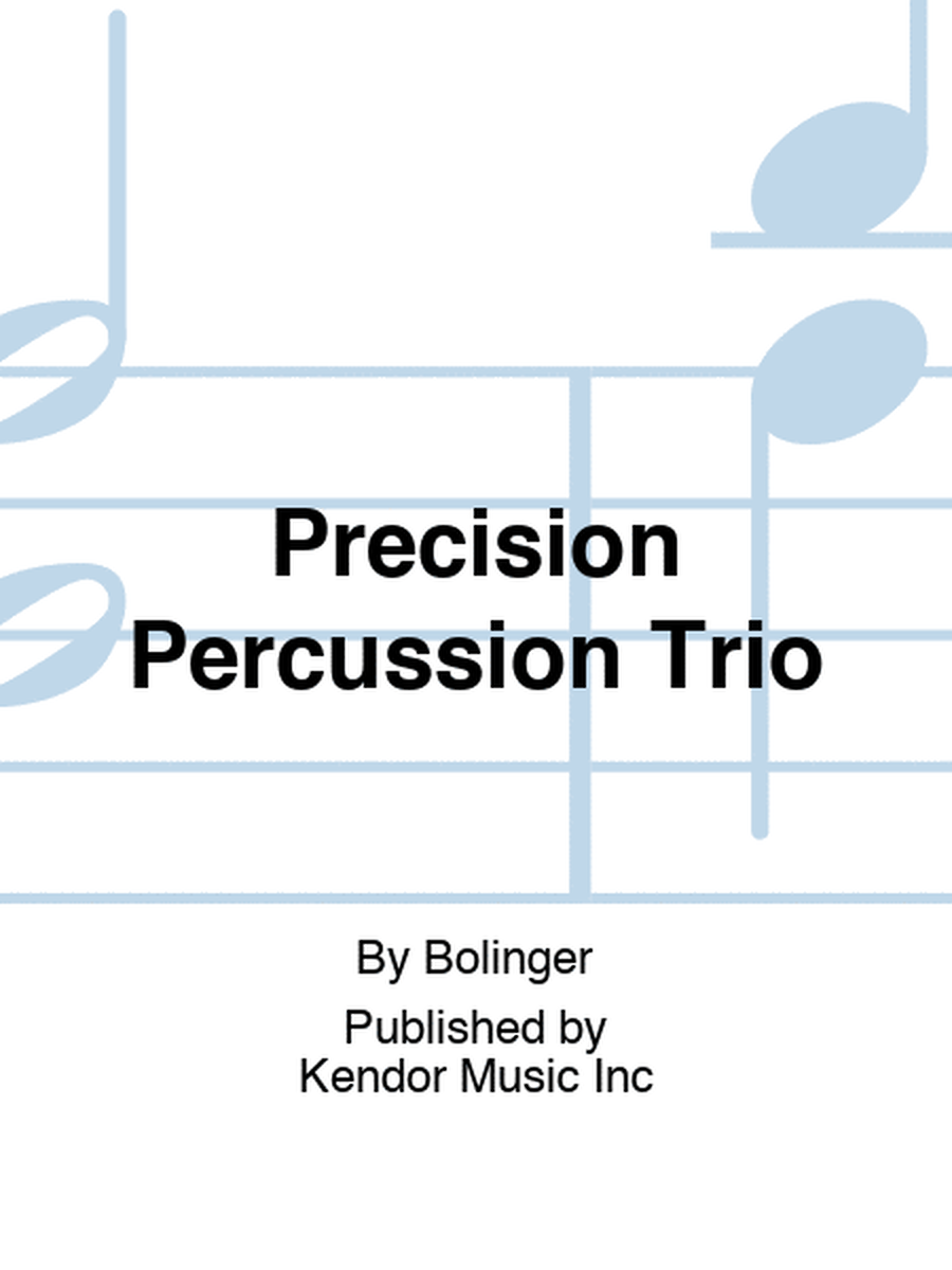 Precision Percussion Trio