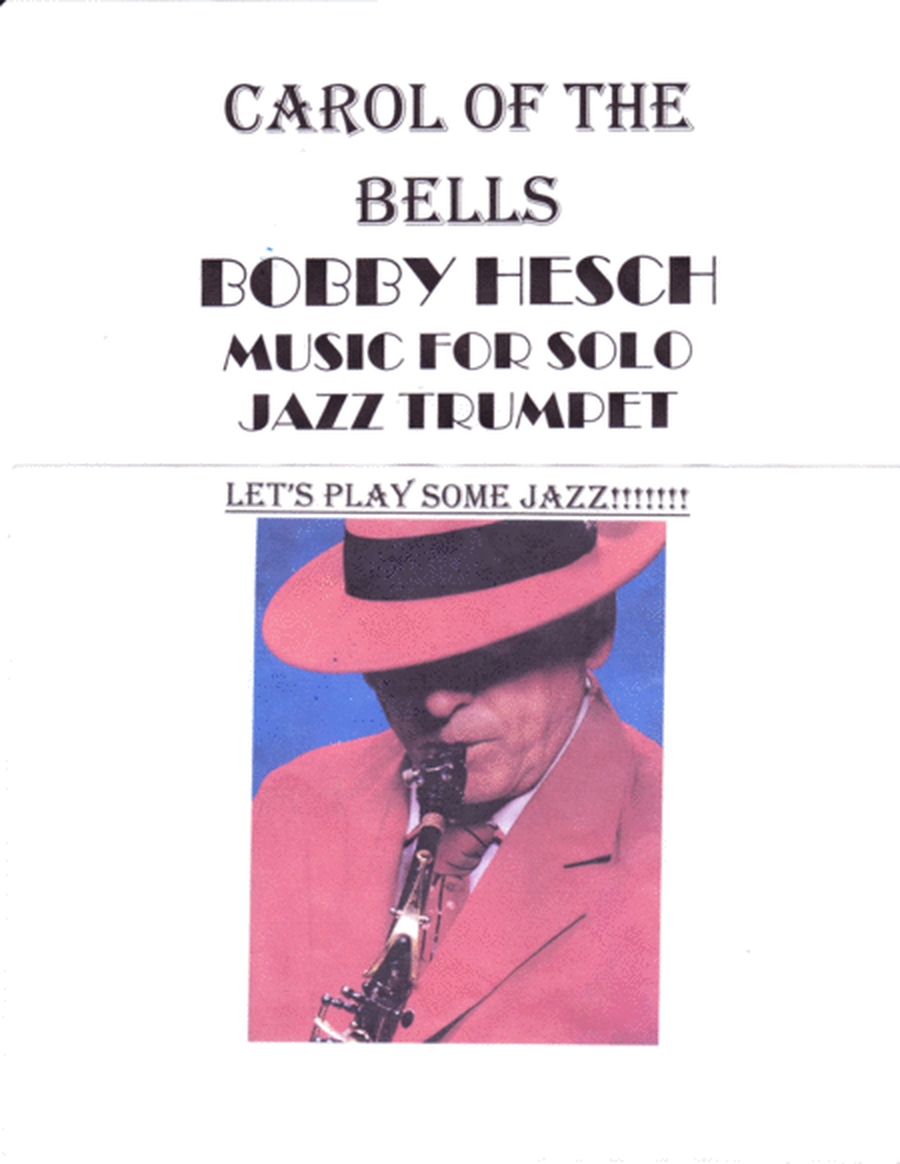 Carol Of The Bells For Solo Jazz Trumpet image number null