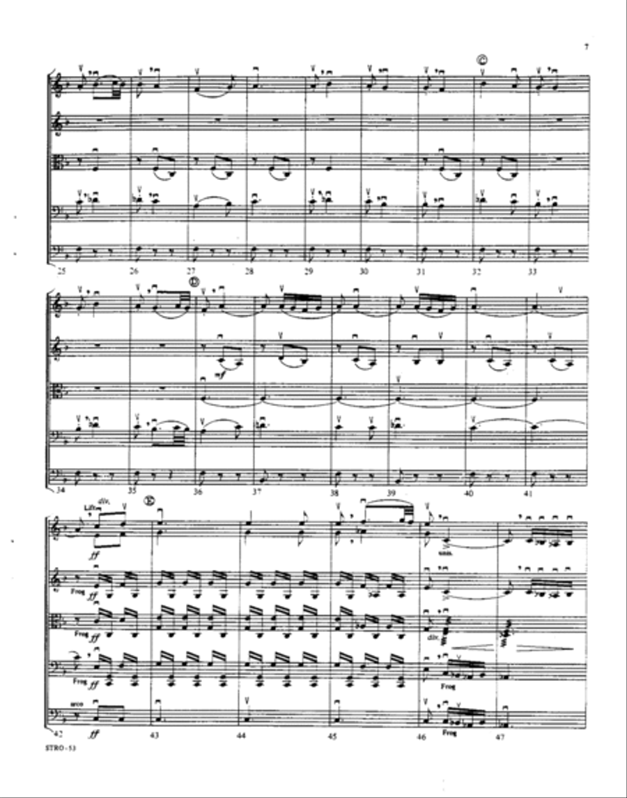 Capriccio Espagnol, Op. 34 Orchestra scores gallery preview page 6