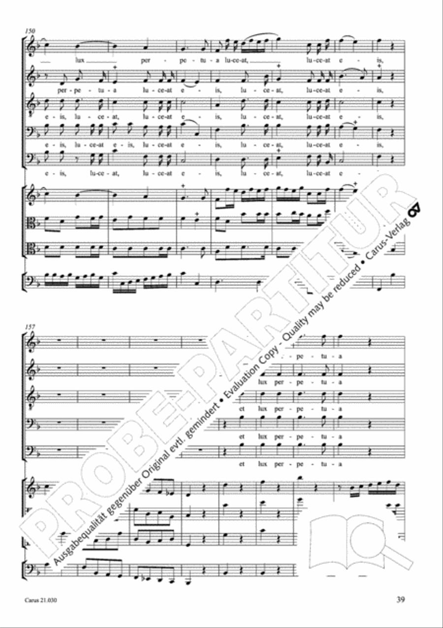 De profundis Men's Choir scores gallery preview page 40