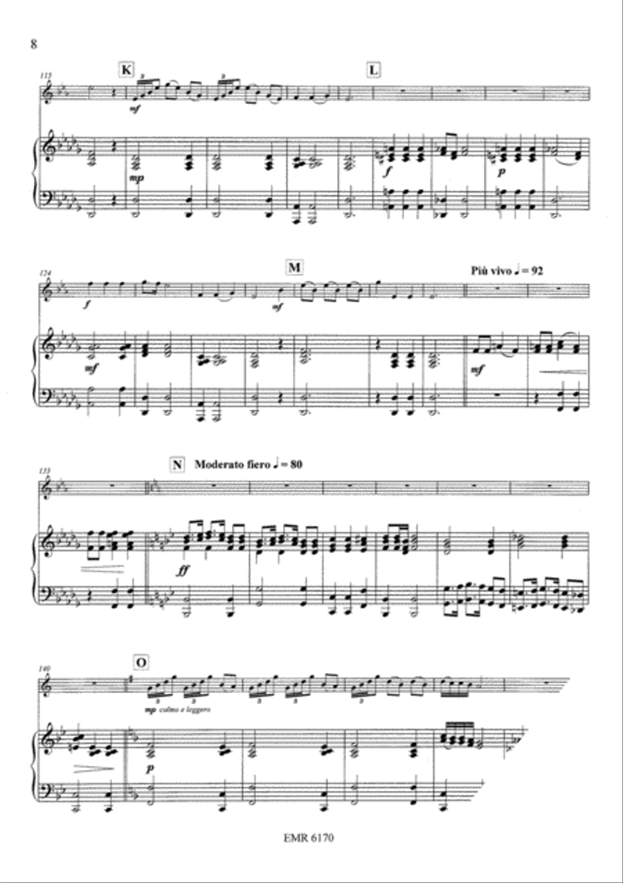 Concertino Romantico Trumpet Solo scores gallery preview page 15
