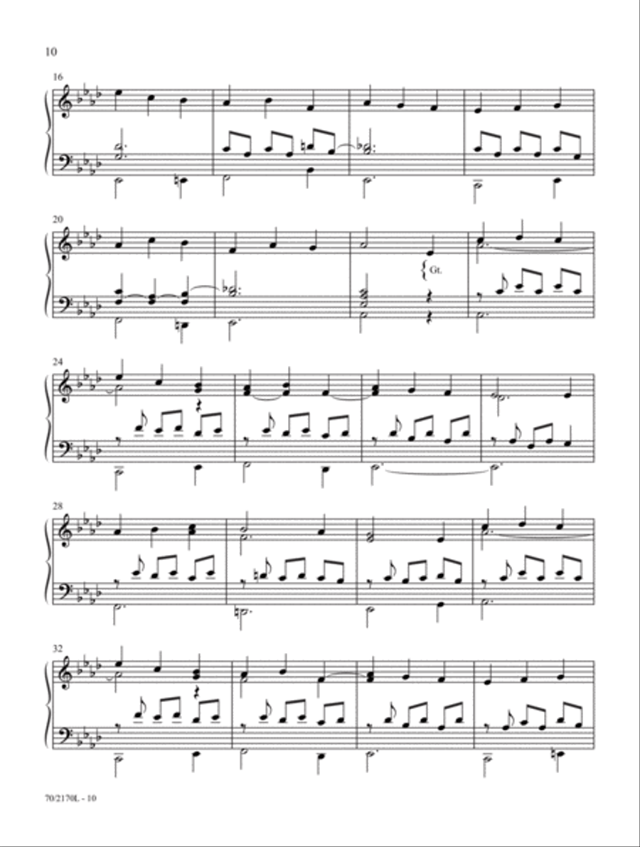 Pick Up & Play Organ Solo scores gallery preview page 8