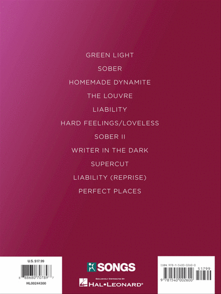 Lorde – Melodrama Piano, Vocal, Guitar scores gallery preview page 6
