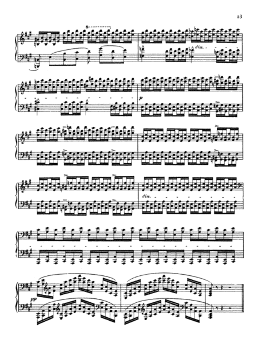 Saint-Saëns: Six Etudes, Op. 52 Piano Method scores gallery preview page 4