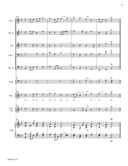 Three Congregational Hymn Settings for Brass