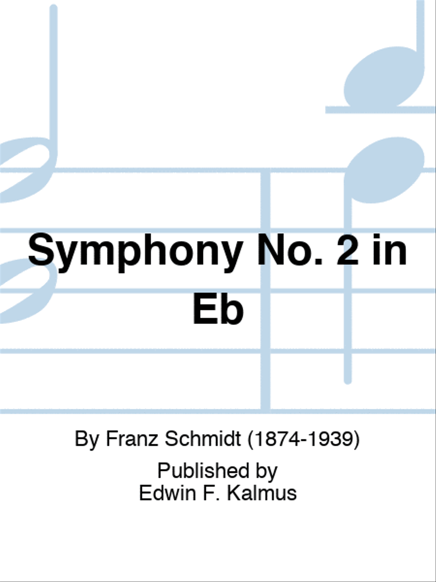 Symphony No. 2 in Eb Orchestra scores gallery preview page 1