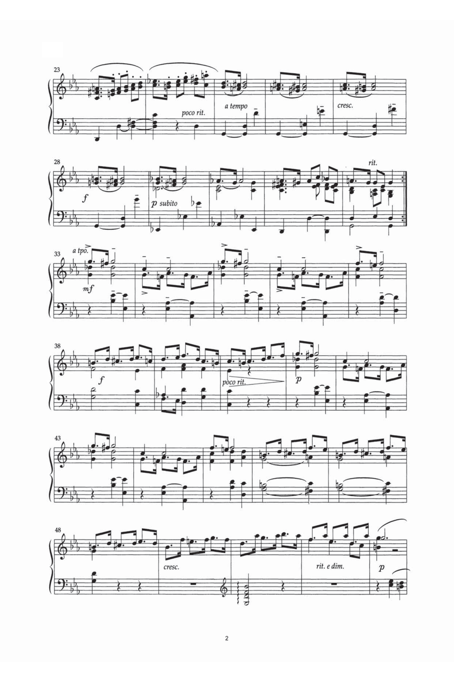 Mazurka In Do Menor Mazurka In Do Menor Piano Solo scores gallery preview page 2