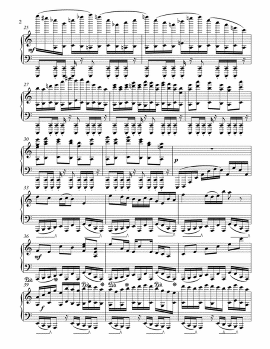 Etude No. 2 (Right on the Nose)