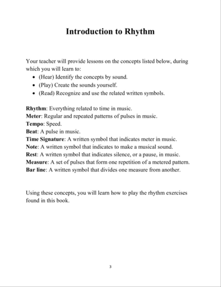 Rhythm Book 1 Piano Method scores gallery preview page 3