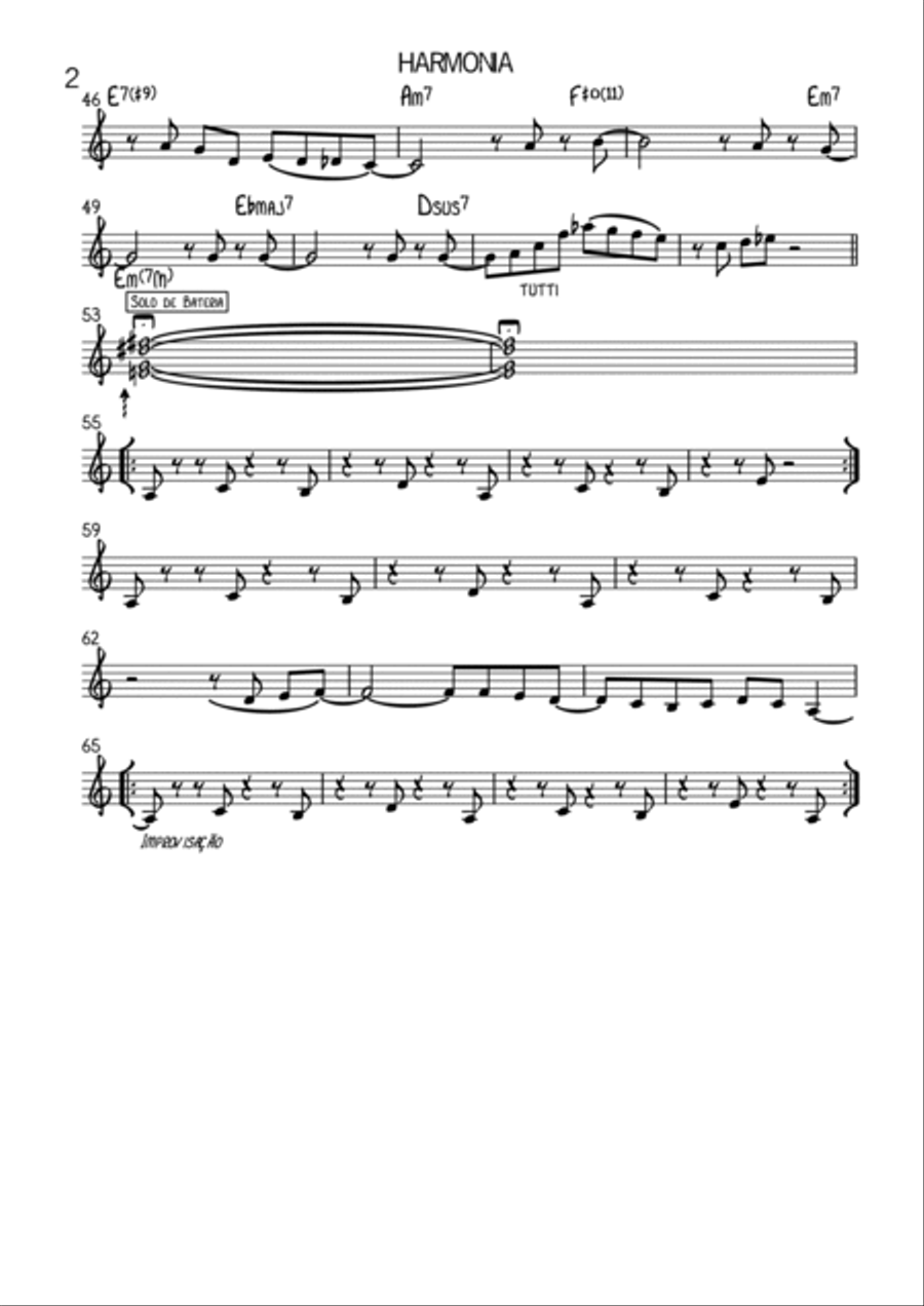 III Variação: Bondoso Amigo Piano scores gallery preview page 2