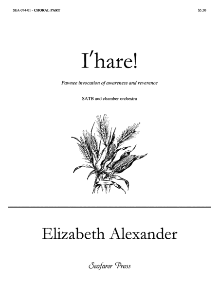 I'hare (choral score)