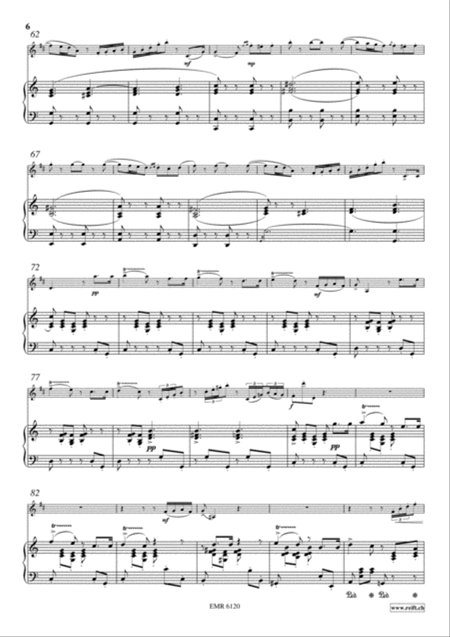 Introduction and Rondo Capriccioso Trumpet Solo scores gallery preview page 5