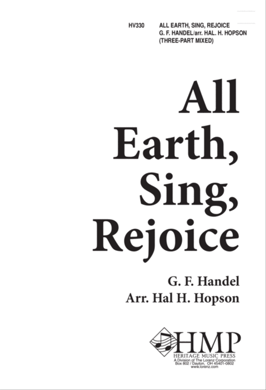 All Earth Sing Rejoice 3-Part scores gallery preview page 2