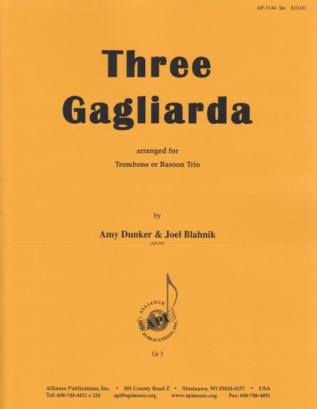 Three Gagliarda image number null