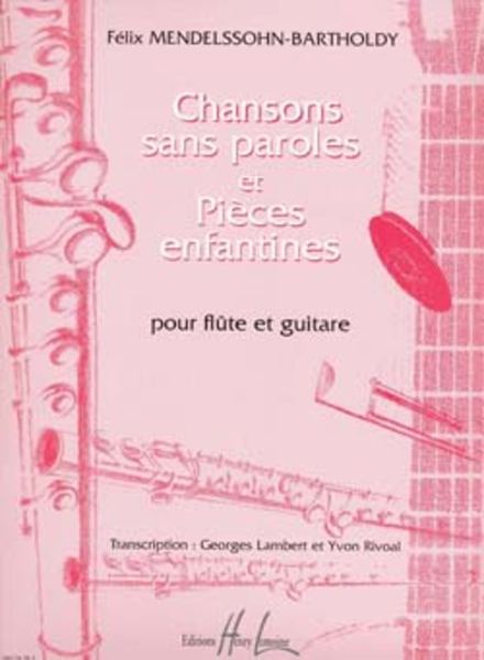 Chansons Sans Paroles Et Pieces Enfantines
