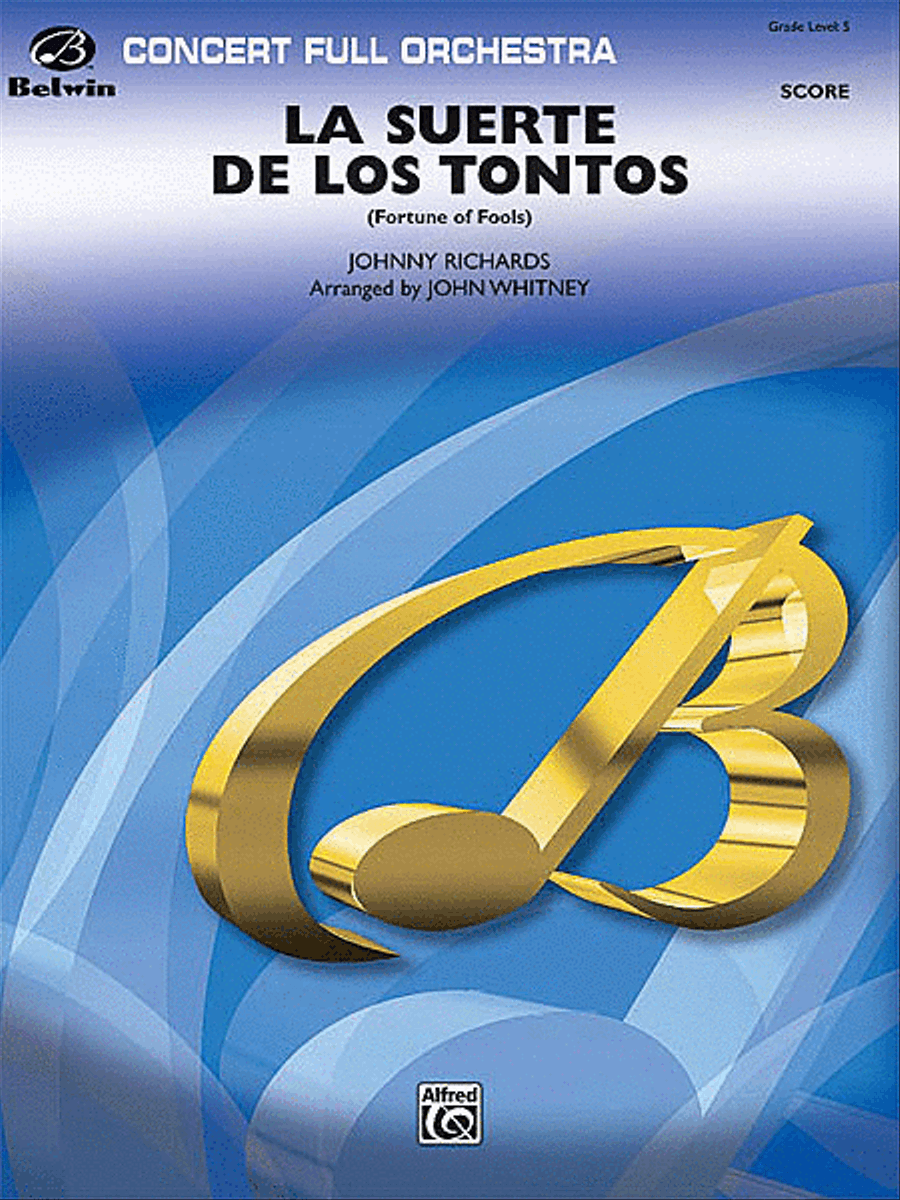 La Suerte de los Tontos (Fortune of Fools) Full Orchestra scores gallery preview page 1