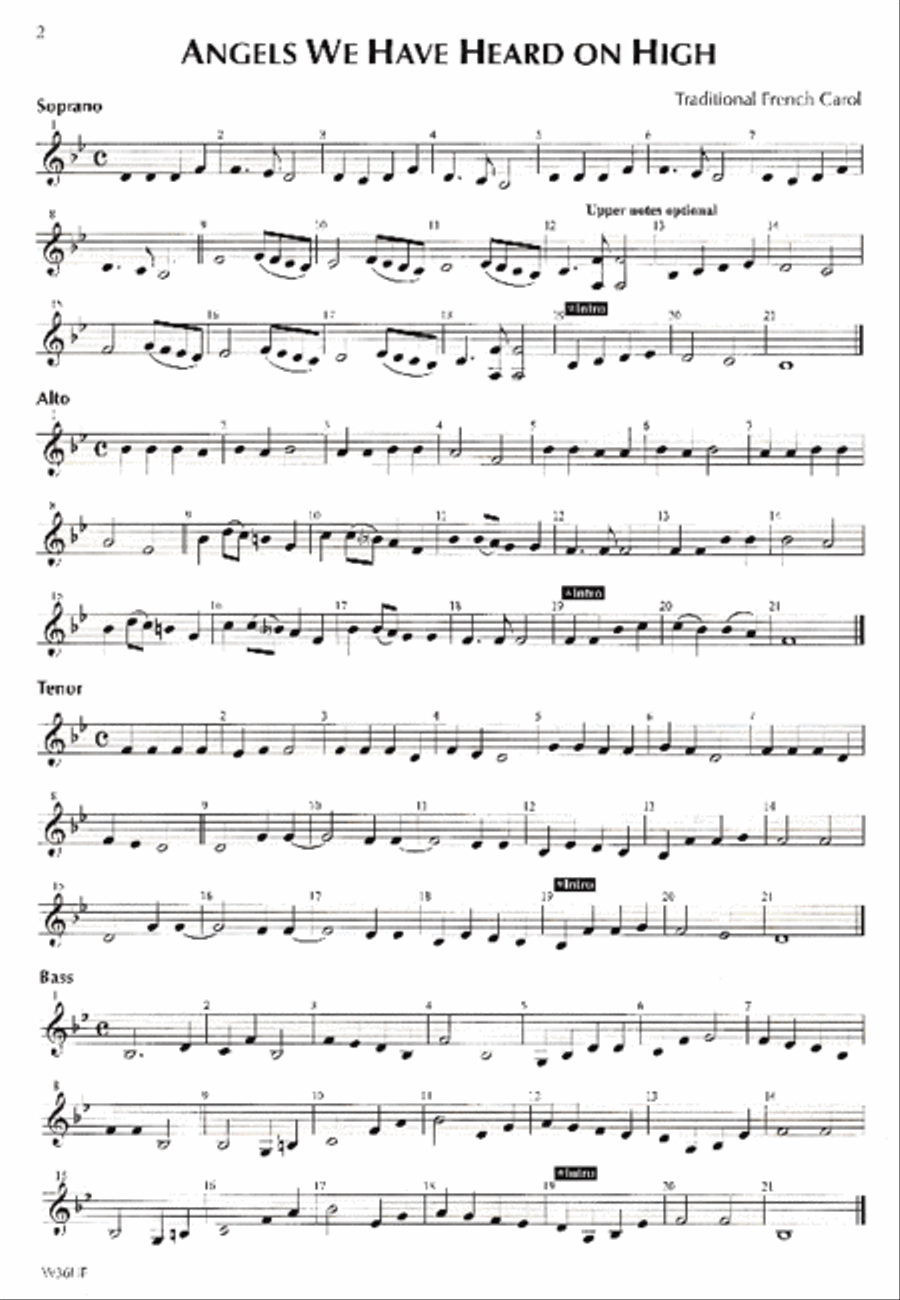 Classic Christmas Carols For Band - French Horn School and Community scores gallery preview page 2