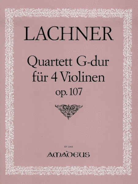 Quartet G major Op. 107