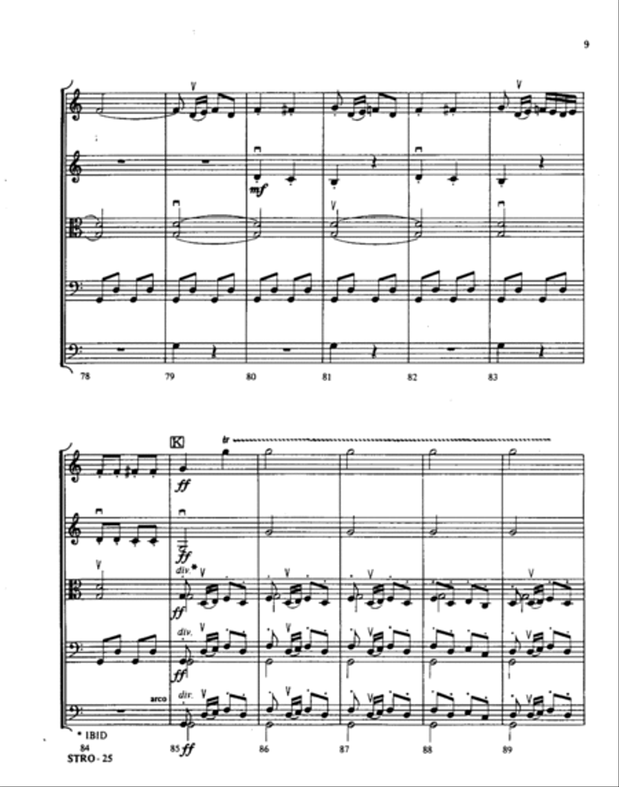 Snow Maiden: Dance of the Tumblers Orchestra scores gallery preview page 8