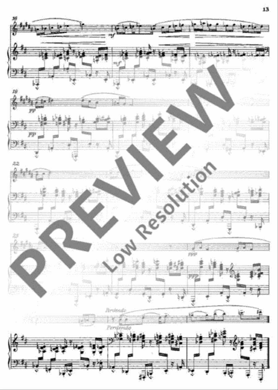 Five Exotic Dances Alto Saxophone scores gallery preview page 14