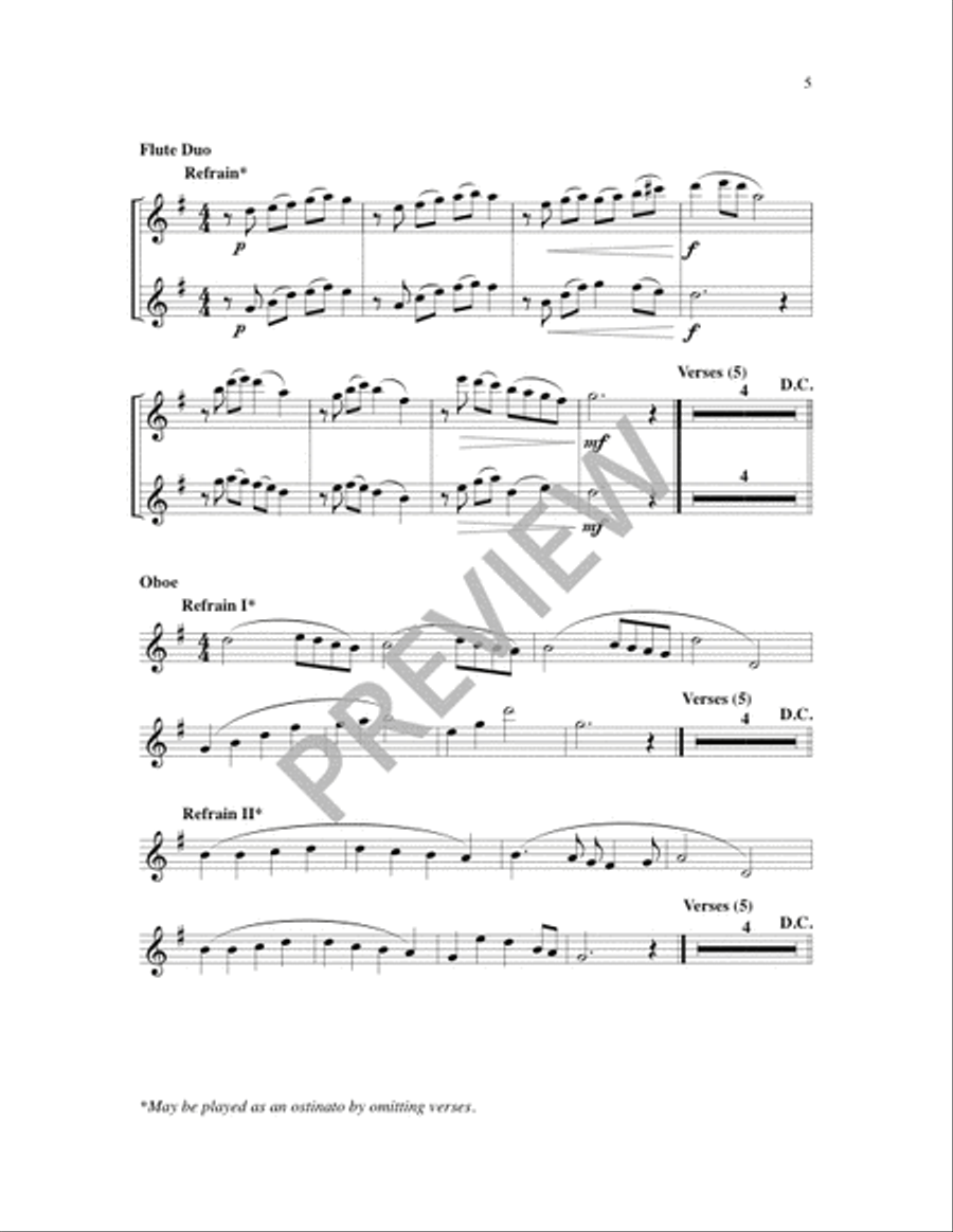 Eat This Bread 4-Part scores gallery preview page 6