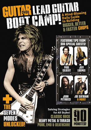 Book cover for Guitar World -- Lead Guitar Boot Camp!