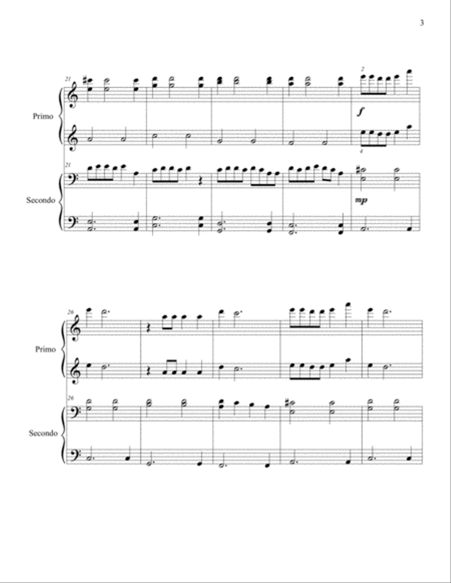 Old Town Road (remix) Piano scores gallery preview page 3