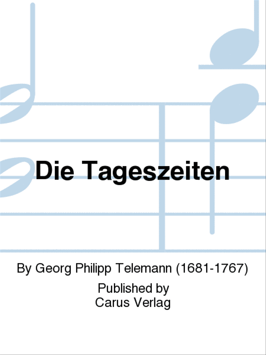 Die Tageszeiten Double Bass scores gallery preview page 1