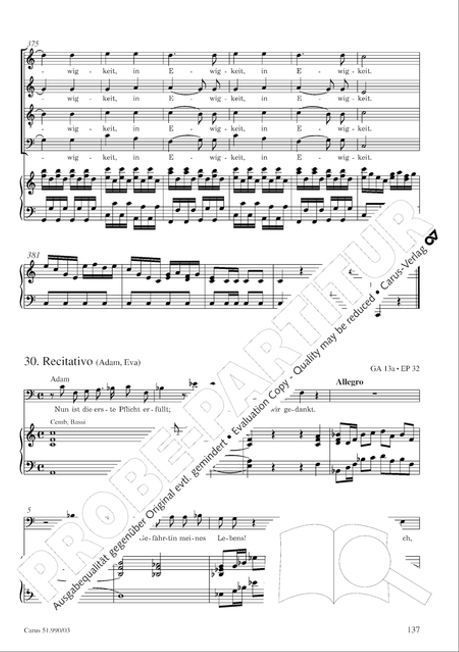 The Creation (Die Schopfung) The Creation (Die Schopfung) 4-Part scores gallery preview page 140