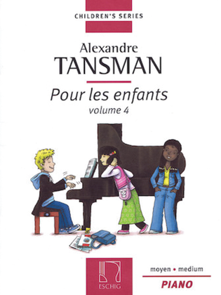 Book cover for Pour les enfants (For Children) Volume 4