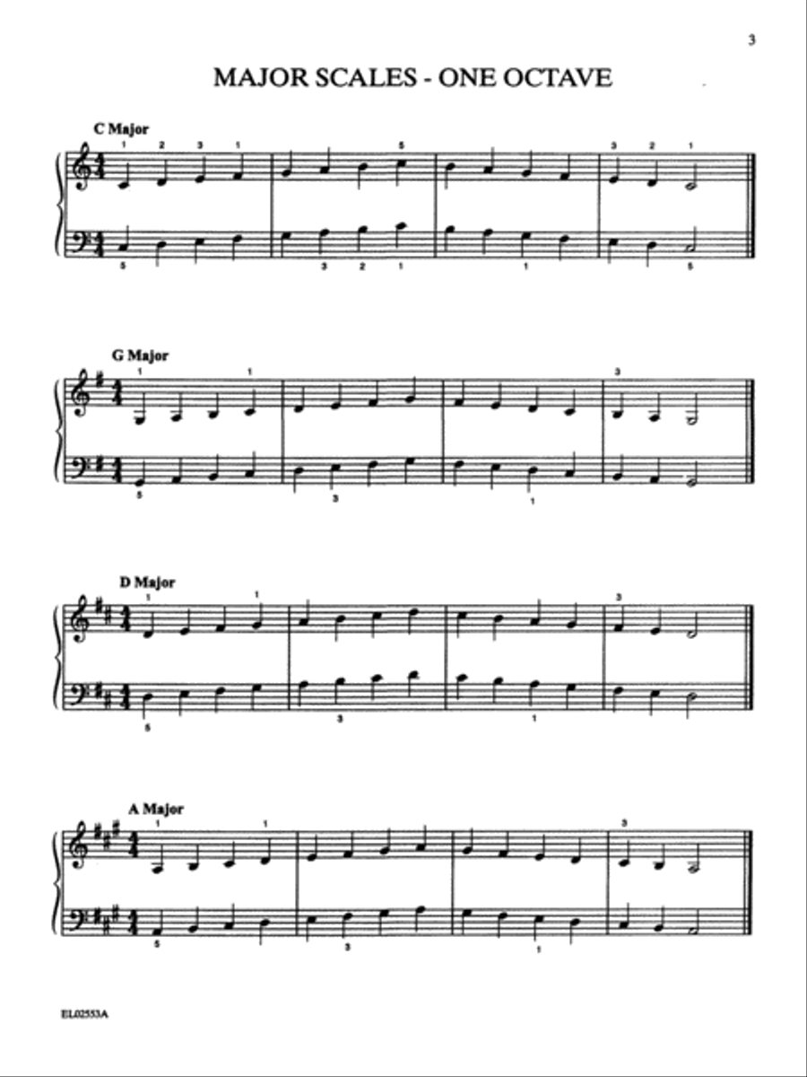 My Scale Book Piano Method scores gallery preview page 3