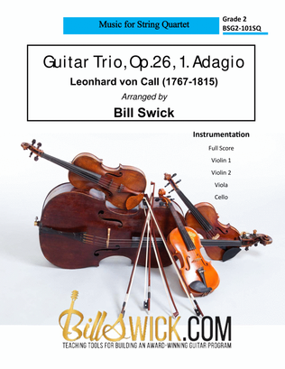 Guitar Trio, Op. 26 I. Adagio