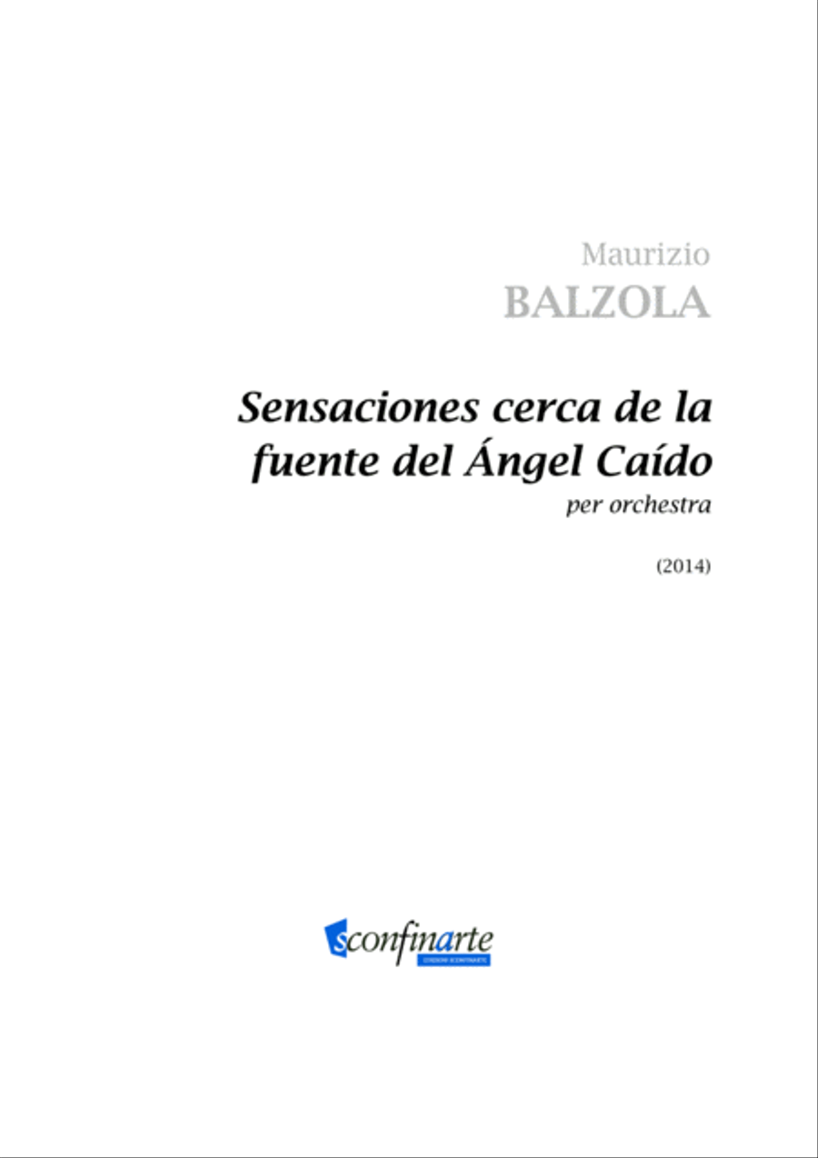 Maurizio Balzola: SENSACIONES CERCA DE LA FUENTE DEL ANGEL CAIDO (ES-20-016)