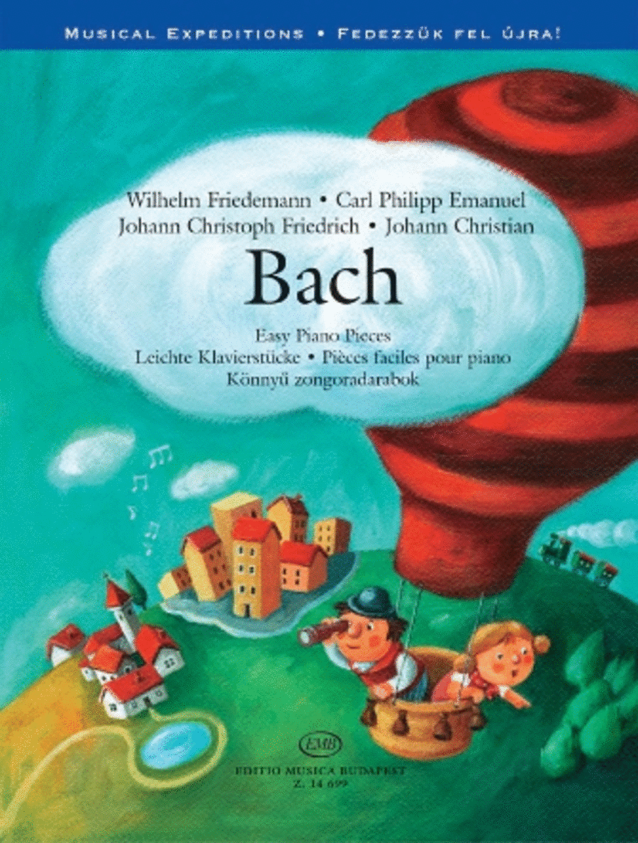 Bach Easy Piano Pieces – Musical Expeditions Series Easy Piano scores gallery preview page 1