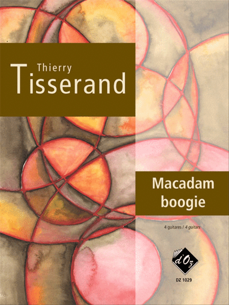 Macadam boogie Guitar Ensemble scores gallery preview page 1