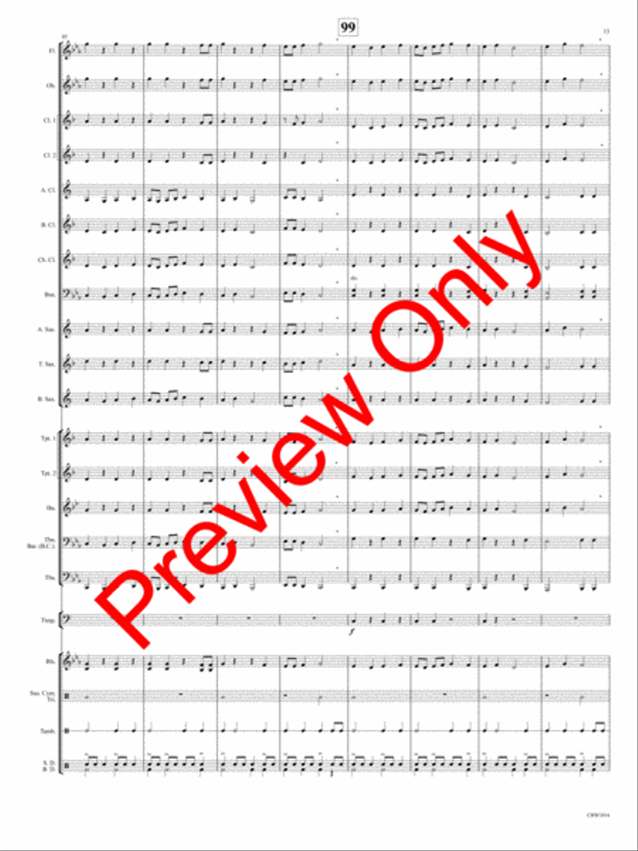 Laudis Concert Band scores gallery preview page 16