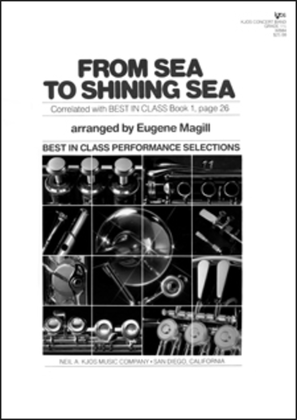 Book cover for From Sea To Shining Sea-Score
