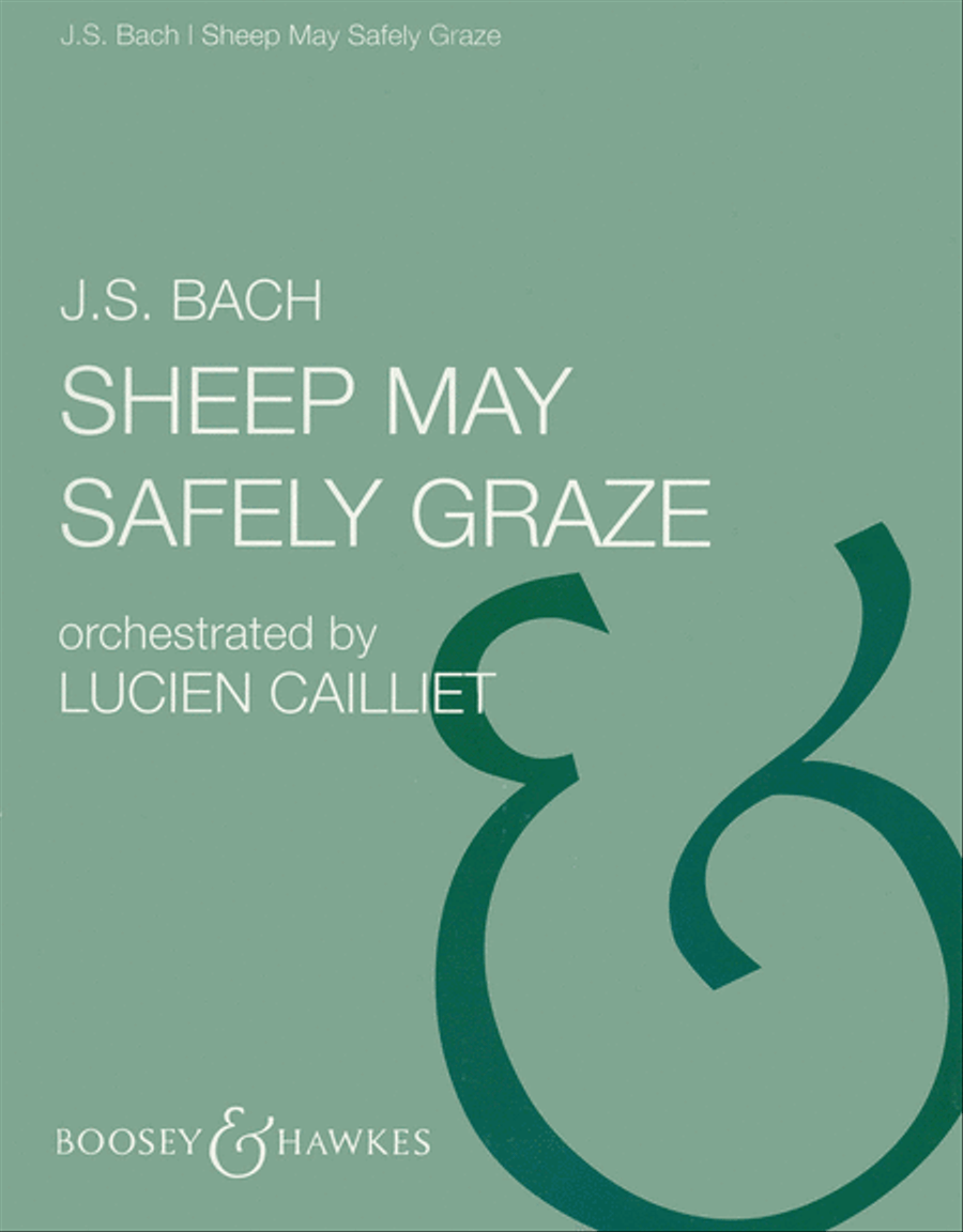 Sheep May Safely Graze Orchestra scores gallery preview page 1