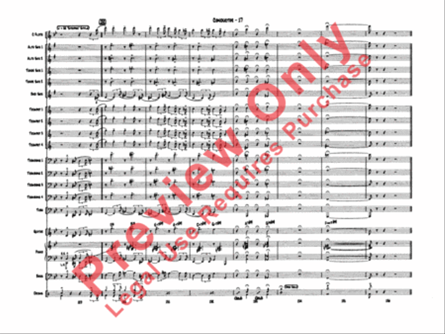 Channel One Suite Jazz Ensemble scores gallery preview page 20