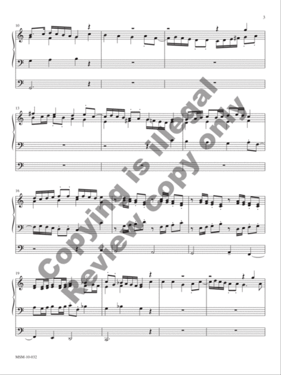 Two Fantasies for Organ Solo Organ scores gallery preview page 4