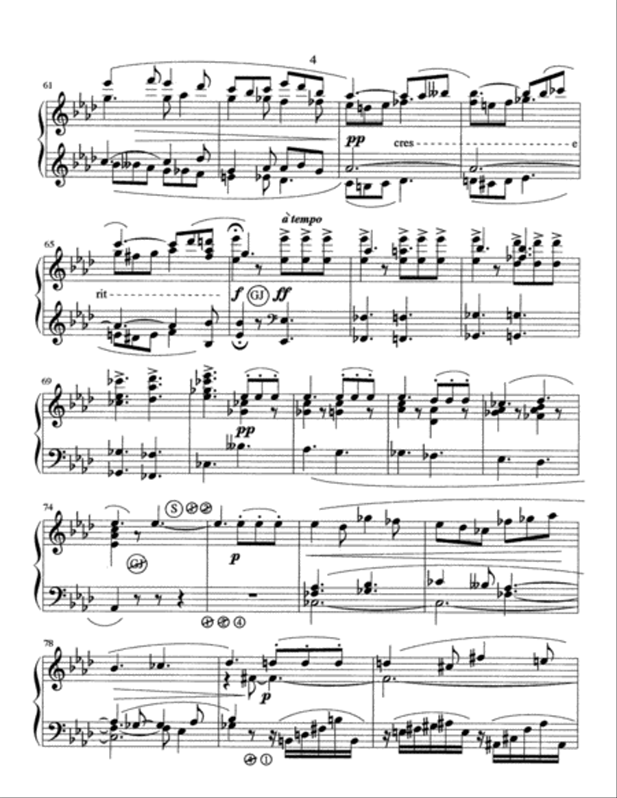 Fantasy on provençal air for Liszt Organ Organ Solo scores gallery preview page 6