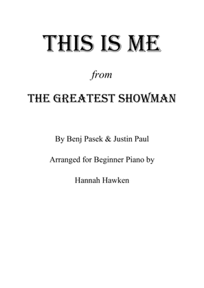 Book cover for This Is Me