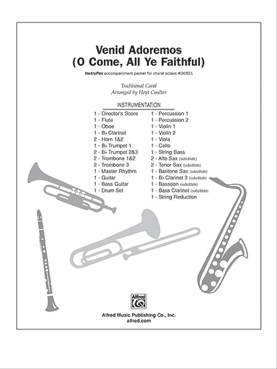 Venid Adoremos Choir scores gallery preview page 1