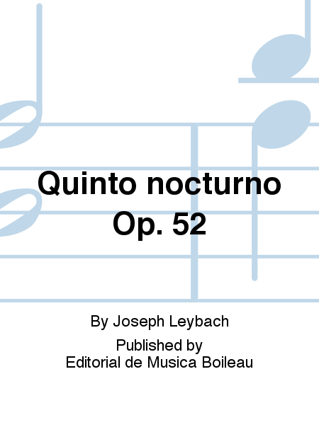 Quinto nocturno Op. 52