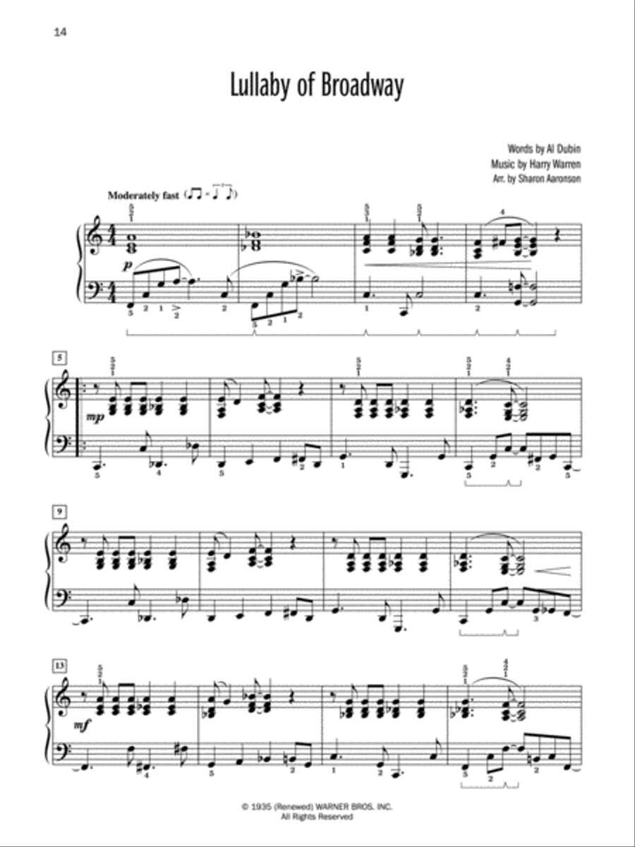 Top 10 Jazz Standards Top 10 Jazz Standards Piano Solo scores gallery preview page 4
