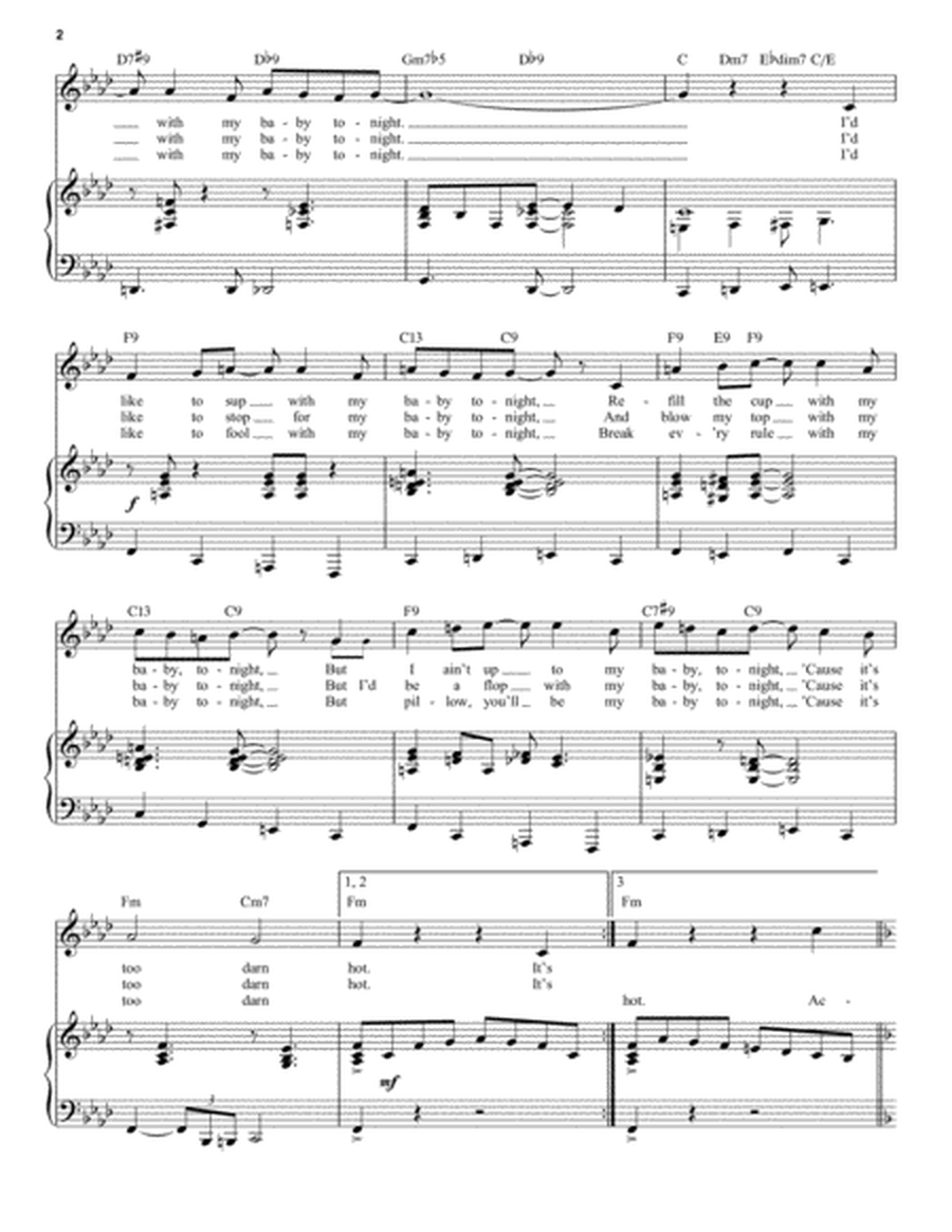 Too Darn Hot [Jazz version] (from Kiss Me, Kate) (arr. Brent Edstrom)