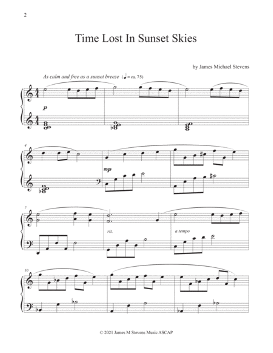 February Piano Book Piano Solo scores gallery preview page 2