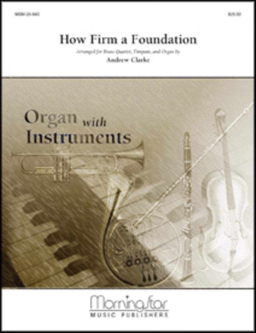 How Firm a Foundation Organ scores gallery preview page 1